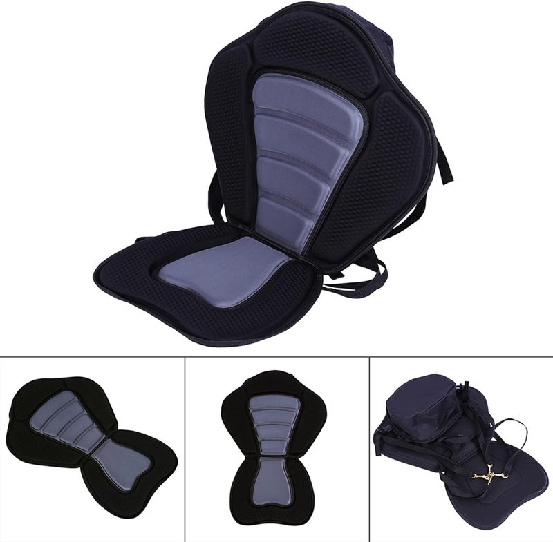 woobles Kayaking Seat, Comfortable Padded Kayak Seat+Detachable Canoe Backrest Sit Bag - Image 3